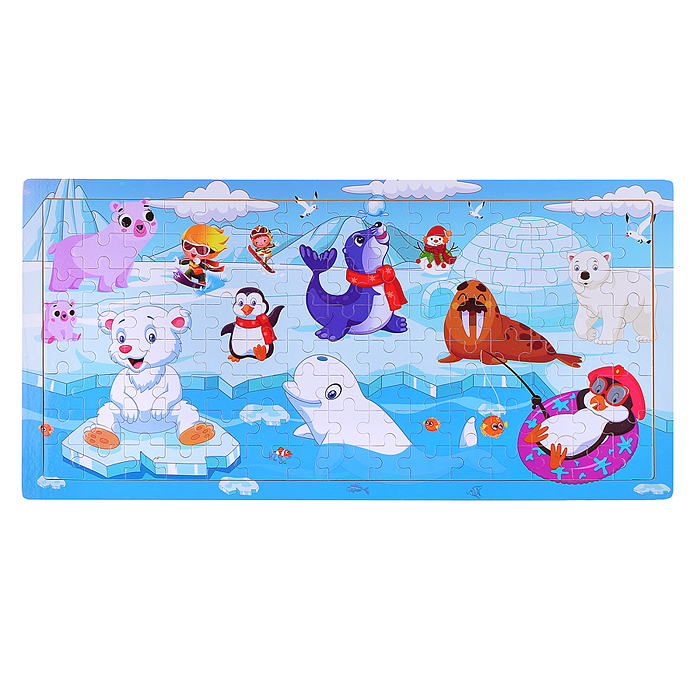 Пазл D2129 "Северный полюс" Пазл D2129 "Северный полюс"