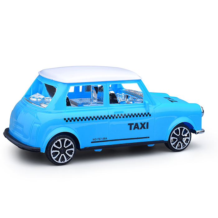Фото к товару Машина 757-58A "Такси ретро" в пакете Машина 757-58A "Такси ретро" в пакете