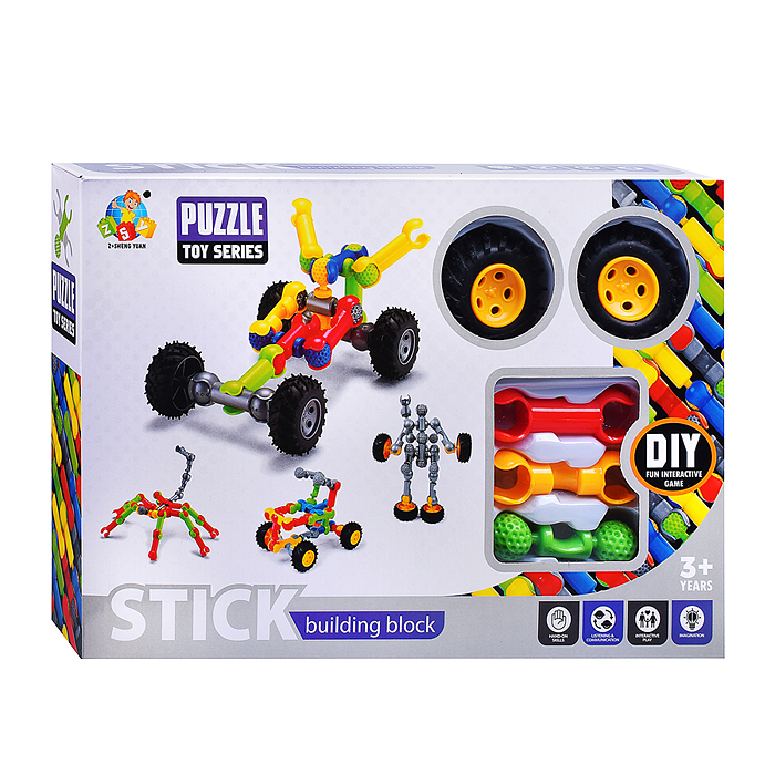 Конструктор SY8806 "Квадроцикл" (27 дет.) в коробке