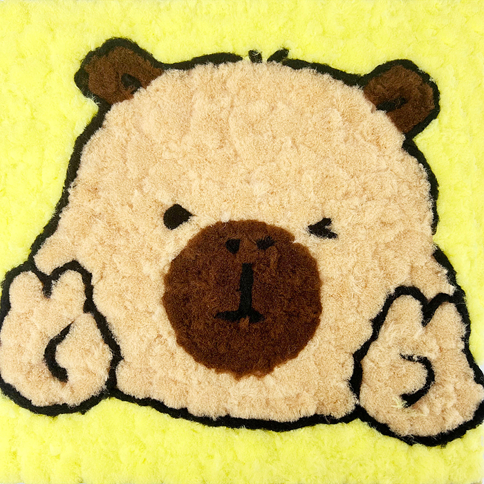 Набор творческая мастерская 00-6798 "Милый капибара" 22*22 см.