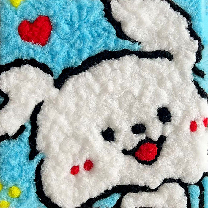 Набор творческая мастерская 00-6800 "Щенок" 22*22 см.