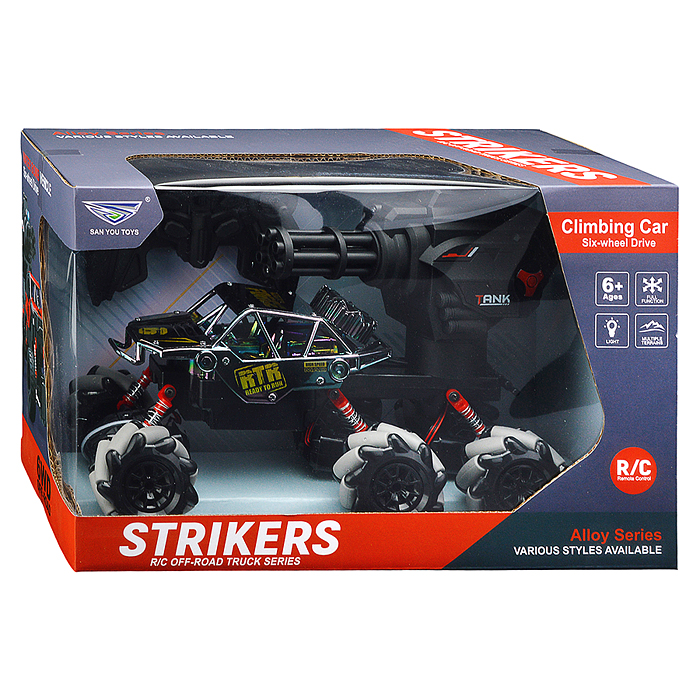 Машина  SY215KHS-13U "Страйк" р/у, 27 MHz, в коробке