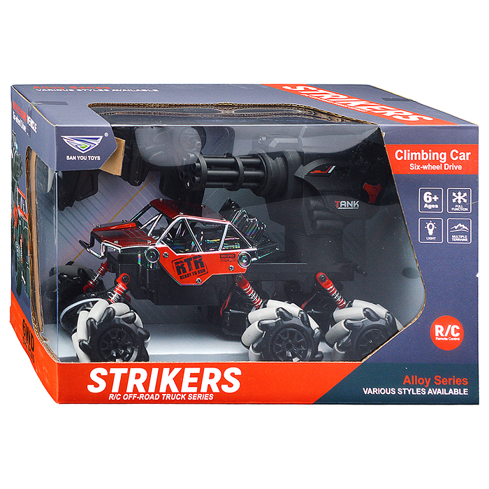 Машина  SY215KHS-13U "Страйк" р/у, 27 MHz, в коробке