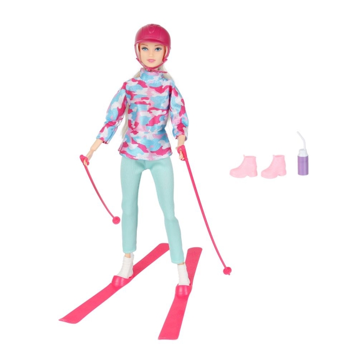 Фото к товару Кукла София 29 см. Лыжи (руки и ноги сгиб., аксесс.) в коробке Кукла София 29 см. Лыжи (руки и ноги сгиб., аксесс.) в коробке