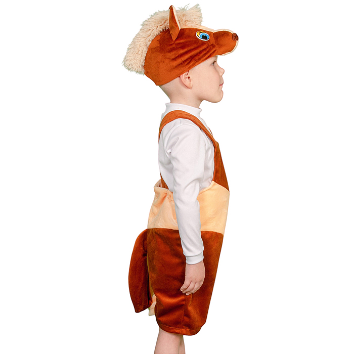 Изделие швейное "Набор карнавальный "Коник" плюш (3-6 лет, рост 98-116 см)