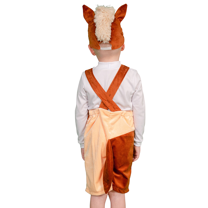 Изделие швейное "Набор карнавальный "Коник" плюш (3-6 лет, рост 98-116 см)