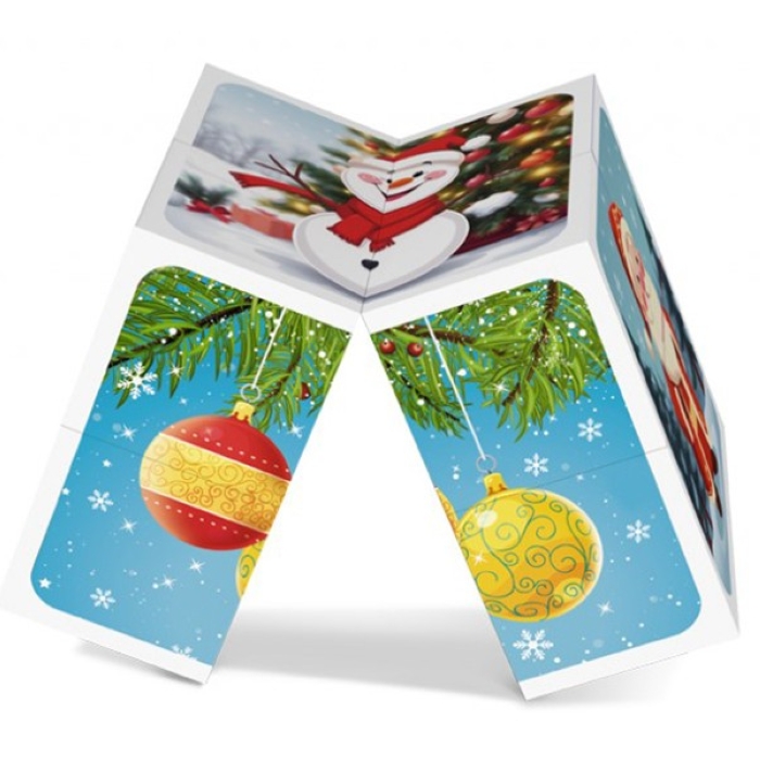 Кубик трансформер "Новогодний"