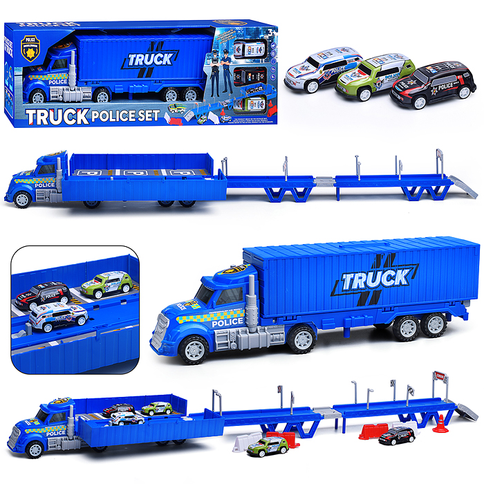 Машина 866-502A "Полицейская станция" в коробке