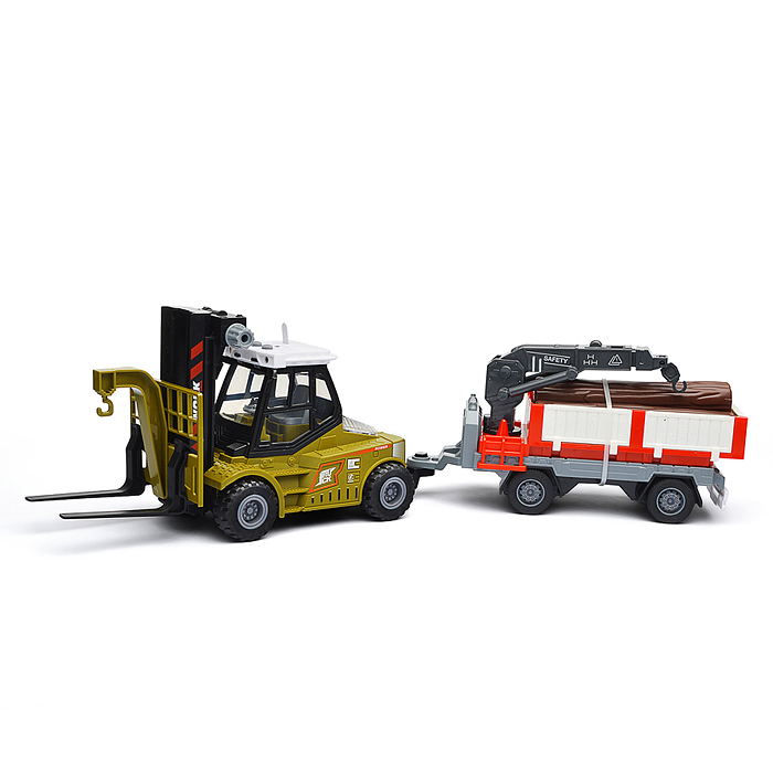 Машина KLX900-55 "Вилочный погрузчик" (свет, звук) в коробке