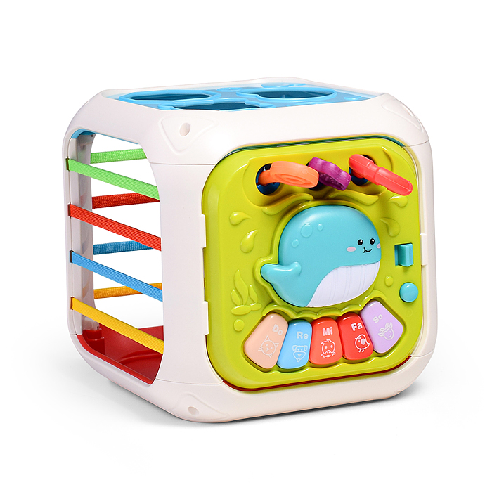 Фото к товару Куб развивающий 688-87 "Морской мир" в коробке Куб развивающий 688-87 "Морской мир" в коробке