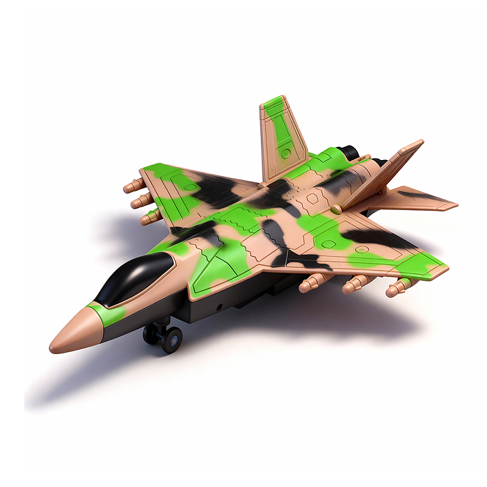 Самолет RX368-1 "Военный истребитель" р/у, 27 MHz, в коробке 