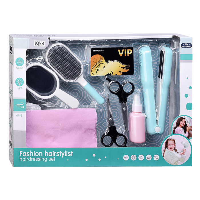 Набор стилиста A2010-6 "Юный стилист" в коробке