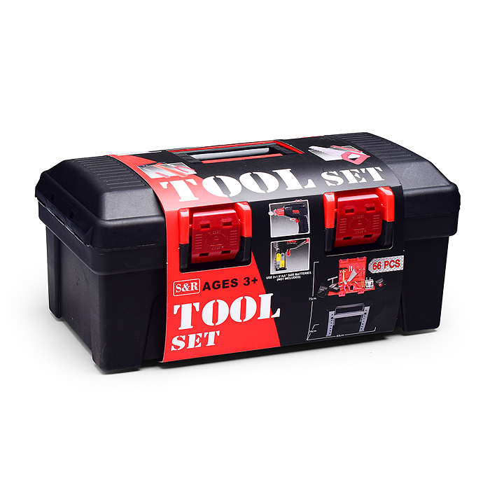 Набор интсрументов T1803B "Юный строитель" в коробке