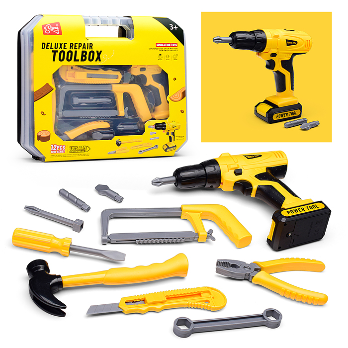 Набор интсрументов T2079 "Электродрель" в чемодане