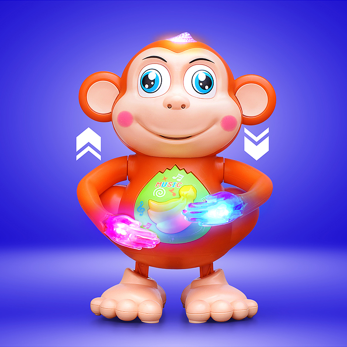 Интерактивная игрушка YJ-3030 "Обезьяна" в коробке