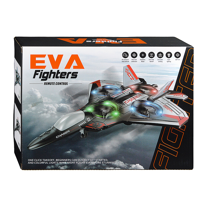 Самолет 9900-198 "Высший пилотаж" р/у, 27 MHz, в коробке