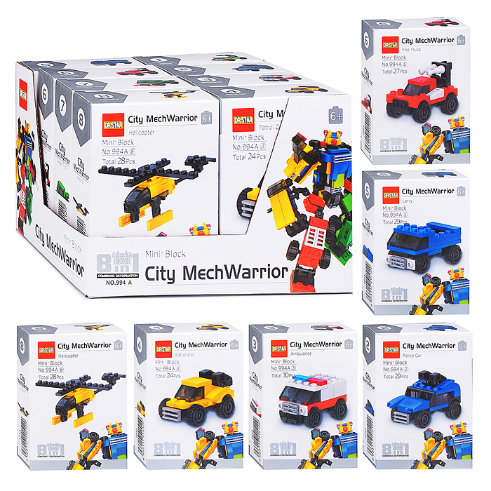 Конструктор 994A "Робот" в коробке