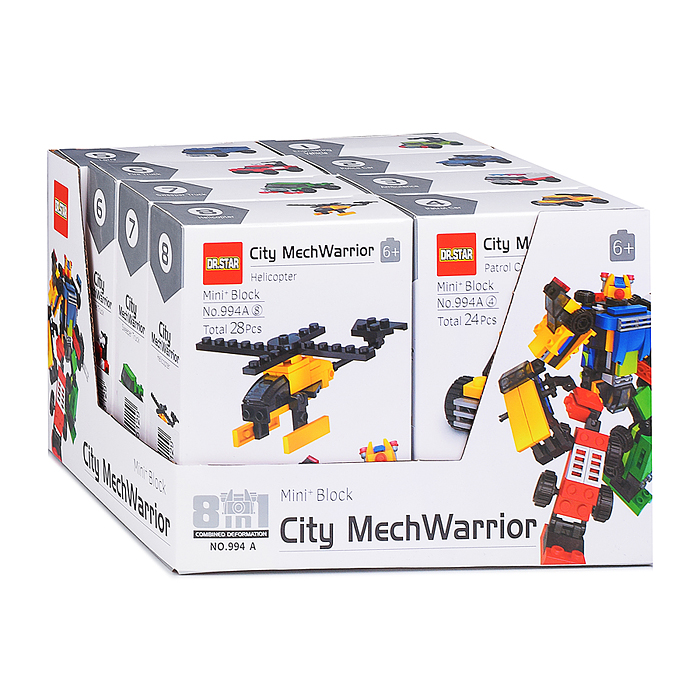 Конструктор 994A "Робот" в коробке
