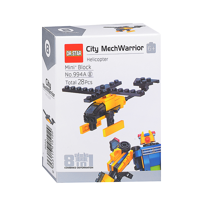 Конструктор 994A "Робот" в коробке