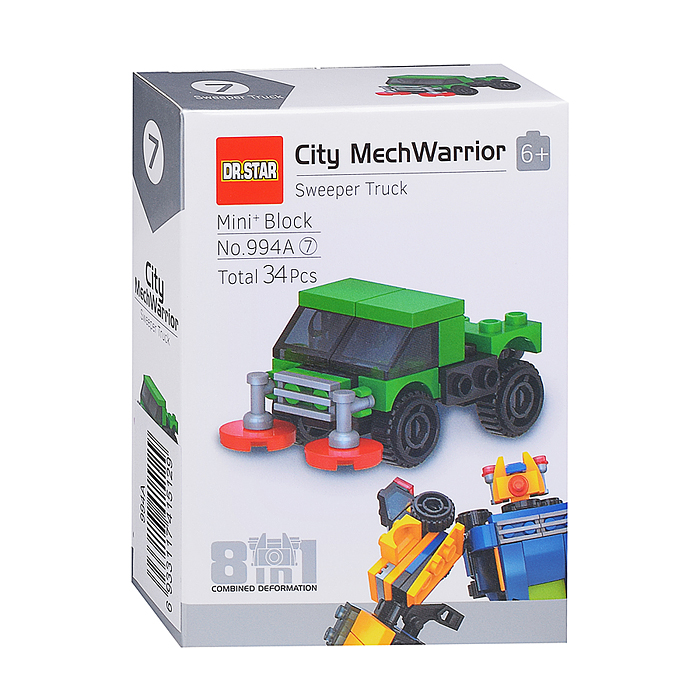 Конструктор 994A "Робот" в коробке