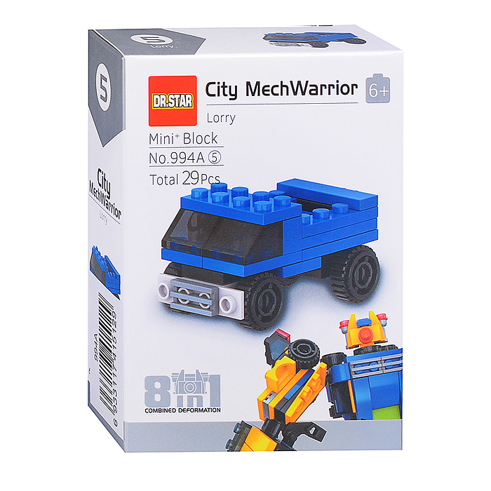 Конструктор 994A "Робот" в коробке
