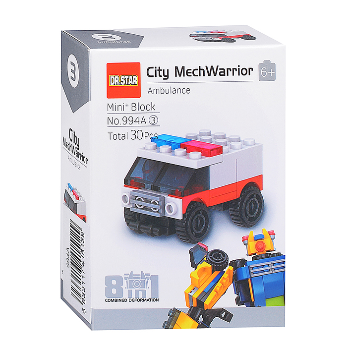 Конструктор 994A "Робот" в коробке