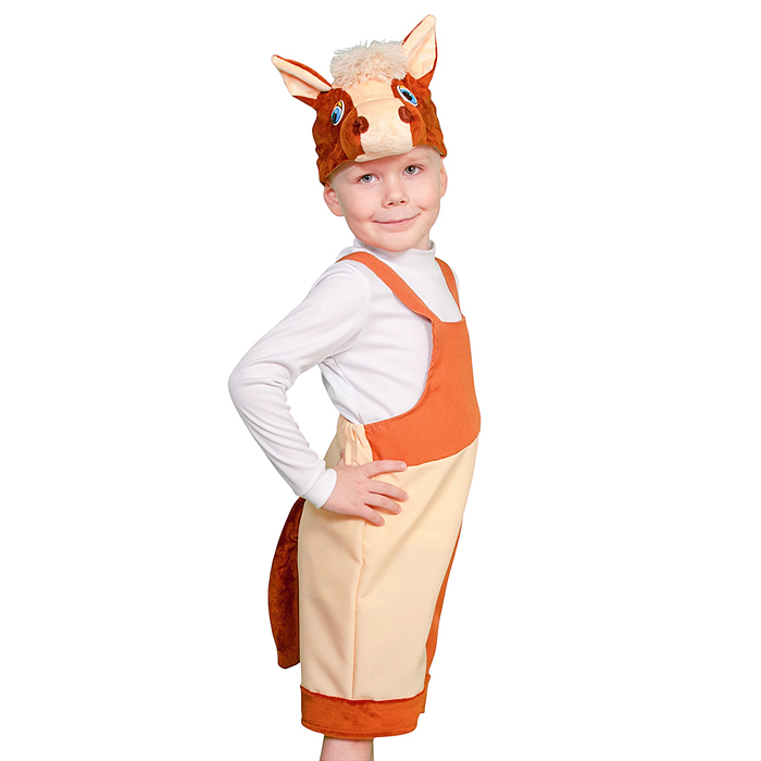 Фото к товару Изделие швейное "Набор карнавальный "Коник" ткань-плюш (6-9 лет, рост 122-134 см) Изделие швейное "Набор карнавальный "Коник" ткань-плюш (6-9 лет, рост 122-134 см)