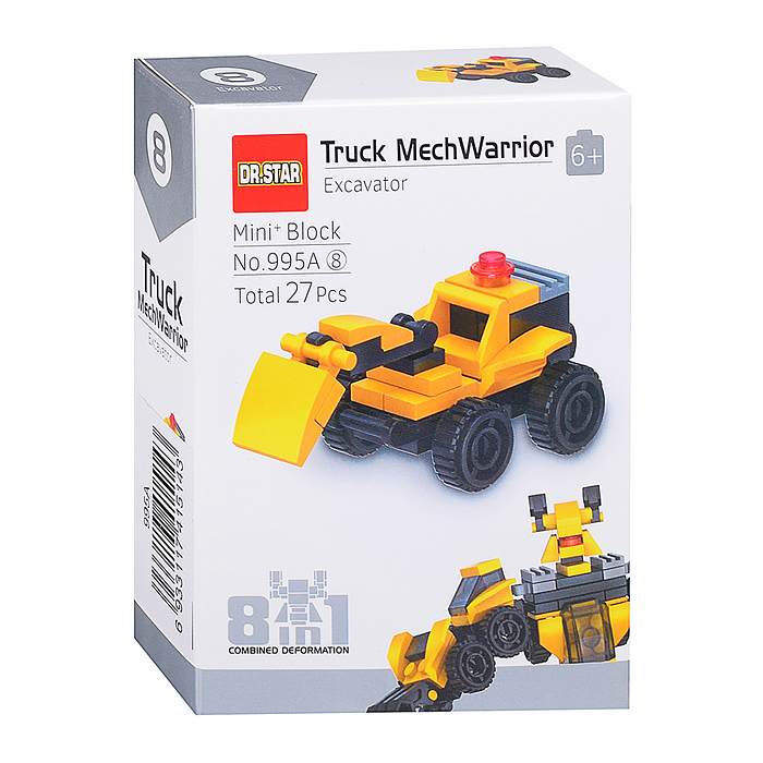 Конструктор 995A "Робот строитель" в коробке