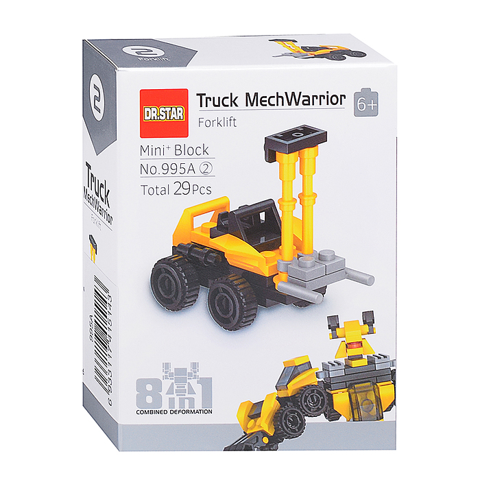 Конструктор 995A "Робот строитель" в коробке