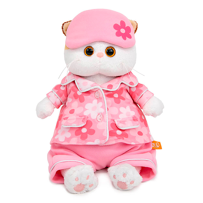 Кошечка Ли-Ли в пижаме с принтом "Цветочек" Кошечка Ли-Ли в пижаме с принтом "Цветочек"