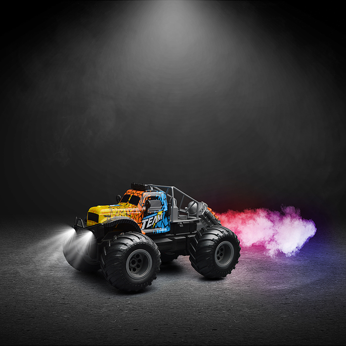 Фото к товару Машина GM2401-AS "Багги-графити" р/у, 27 MHz, в коробке Машина GM2401-AS "Багги-графити" р/у, 27 MHz, в коробке