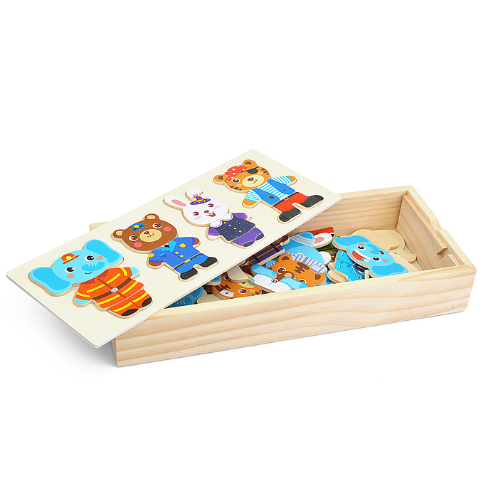 Фото к товару Игра развивающая D2100 "Животные" Игра развивающая D2100 "Животные"