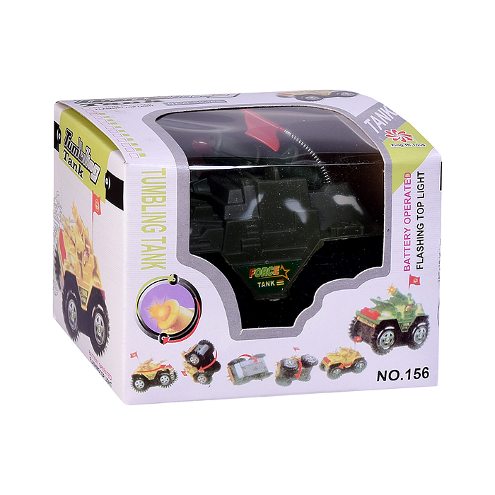 Машина-перевертыш 156 "Танк" в коробке