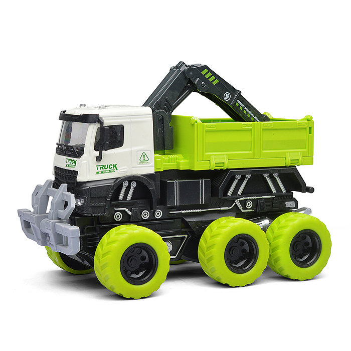 Машина RJ6963-4 "Рабочая сила" (свет, звук) в коробке