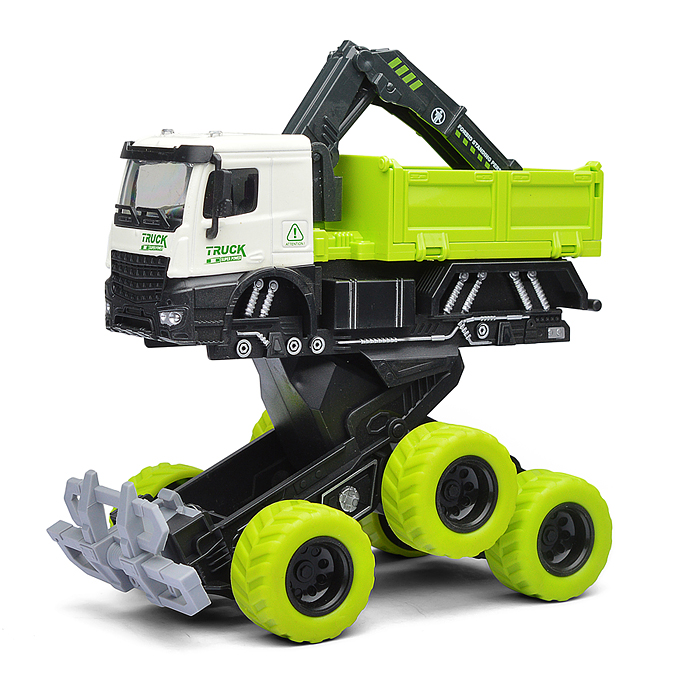 Машина RJ6963-4 "Рабочая сила" (свет, звук) в коробке