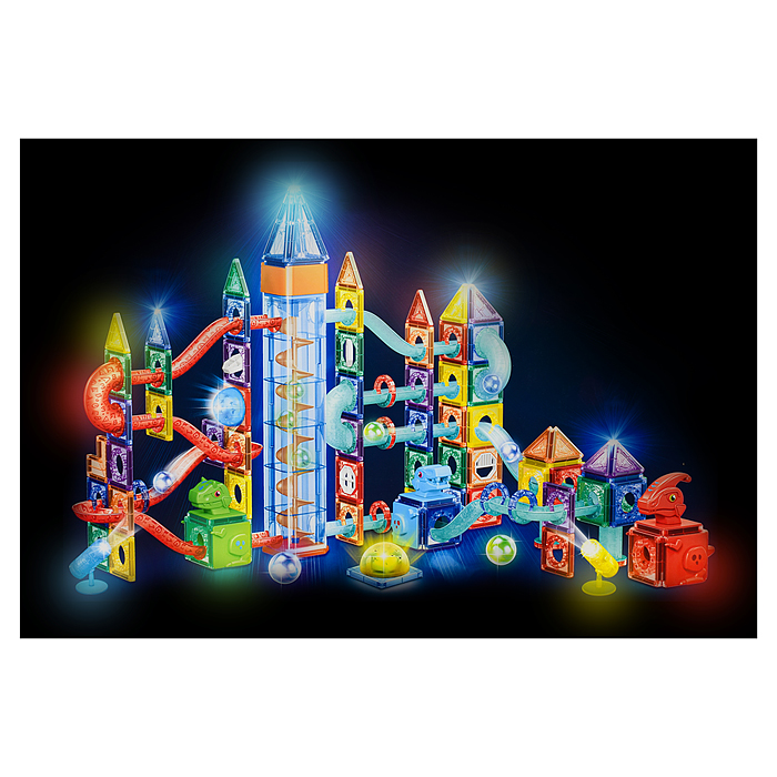 Конструктор HD132A-1 магнитный "Орбитальные шарики" (194 дет.)