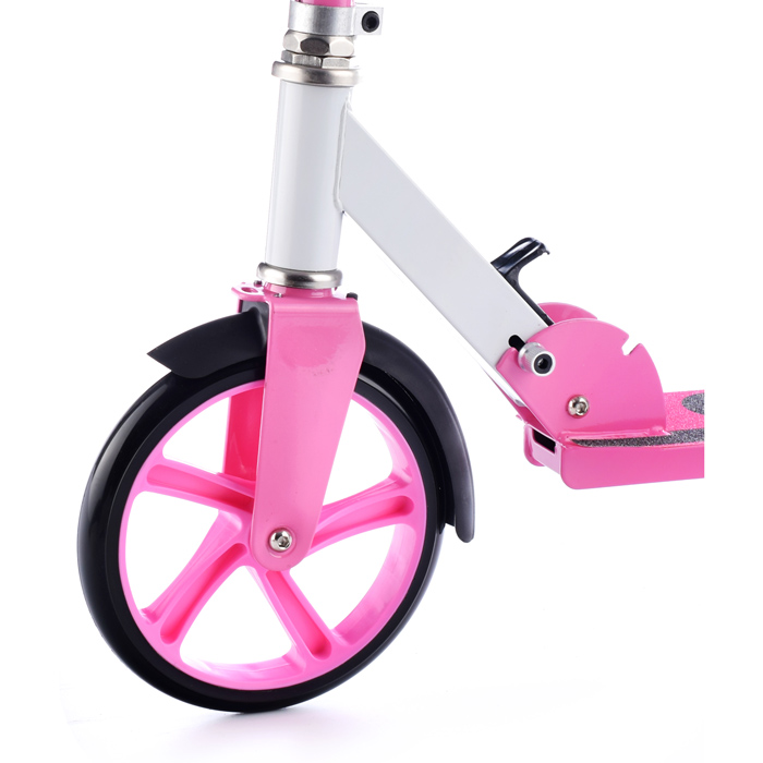 Самокат U038447Y 2-х кол., розовый, PU/ 200 мм, ABEC 7, в коробке