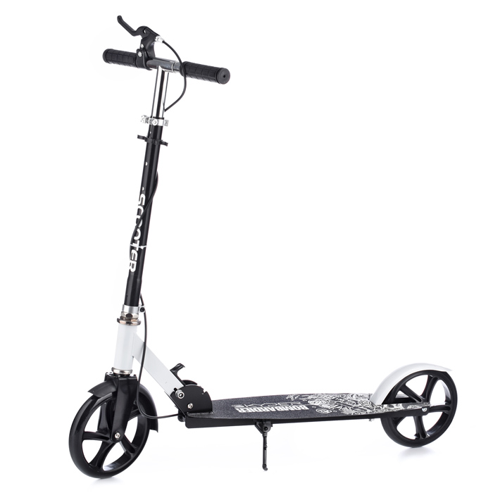 Самокат U038455Y 2-х кол., белый, PU/ 200 мм, ABEC 7, в коробке