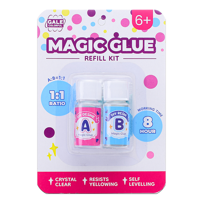 Набор творческая мастерская JX329 "Волшебный гель" в коробке