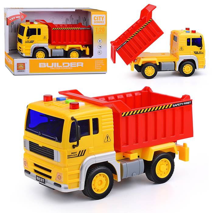 Машина WY511A "Строительная техника" 1:16 (свет, звук) на батарейках, в коробке Машина WY511A "Строительная техника" 1:16 (свет, звук) на батарейках, в коробке