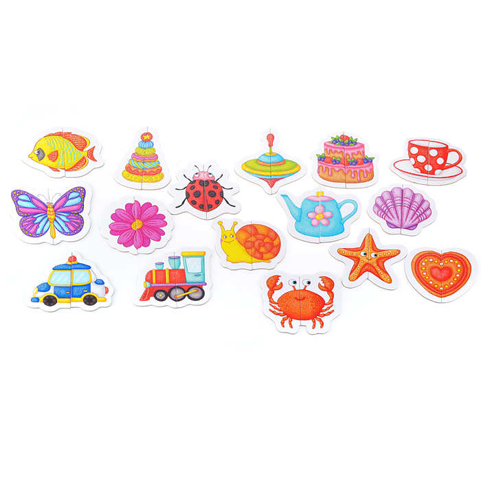 Для самых маленьких. 1+ Вот такие половинки