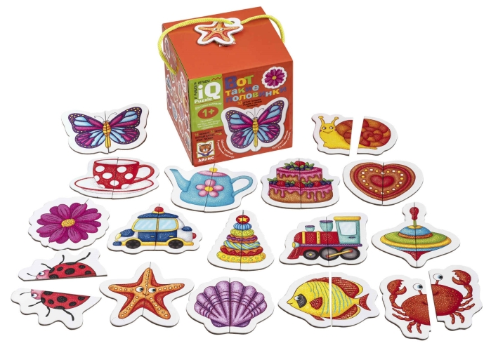 Для самых маленьких. 1+ Вот такие половинки