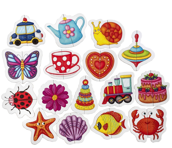 Для самых маленьких. 1+ Вот такие половинки