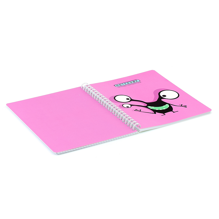 Тетрадь 96л клетка/линия А5 гребень S Перевертыш Кляксоиды 