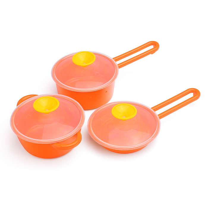 Набор посуды для кукол "Три кота" (20 элементов) (в контейнере)