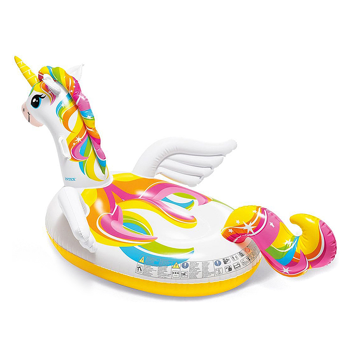 Плот для плавания «Единорог» 201 х 140 х 97 см, от 3 лет, 57561NP INTEX