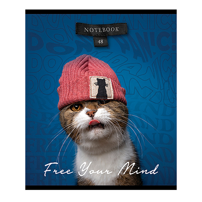 Тетрадь 48л. клетка А5 S "Свобода мысли" Премиум 