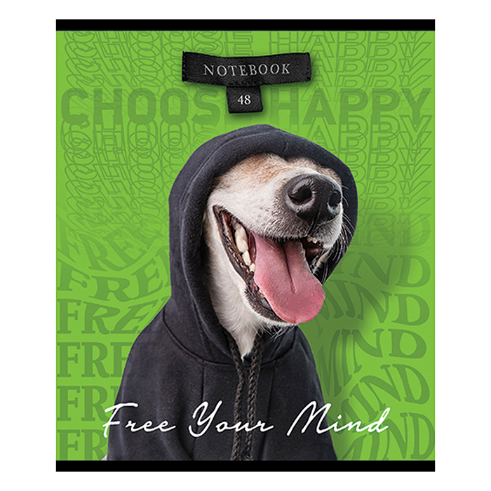 Тетрадь 48л. клетка А5 S "Свобода мысли" Премиум 