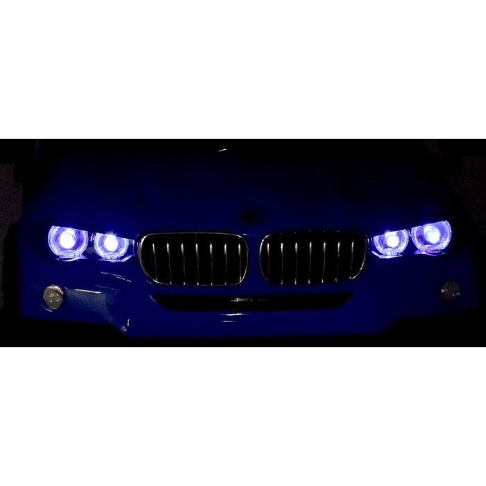 Электромобиль U023469Y "Профи" на аккумуляторе, с р/у управлением, в коробке (синий)