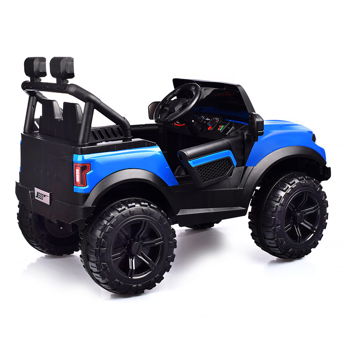 Электромобиль U023469Y "Профи" на аккумуляторе, с р/у управлением, в коробке (синий)